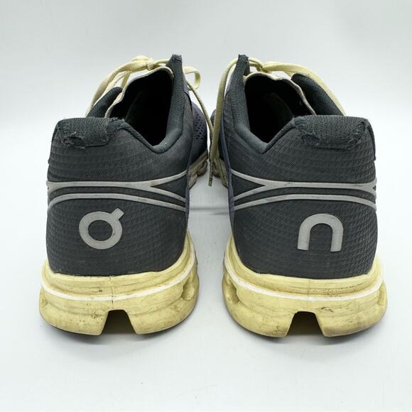 On Cloudflow Running Comfort Sneakers In Smoke/Limelight Sz 10 Athletic Orthotic - Picture 8 of 13